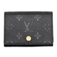 Louis Vuitton Business Card Holder Monogram Empreinte Black M58456 #74858