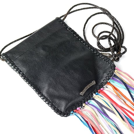 Chrome Hearts Flat Hippie Multicolor Cross Patch Bag #31364