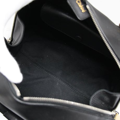 Chloe Paddington Aurora Handbag Leather Black #72158