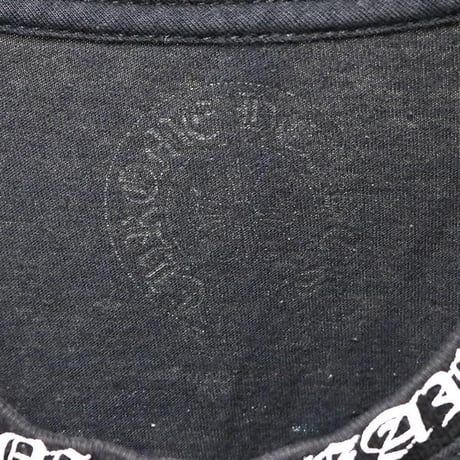 Chrome Hearts Neck Logo CH Cross Circle Logo T-Shirt #31404