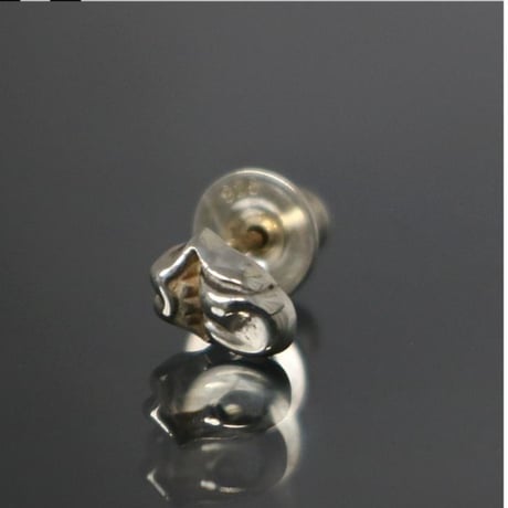Chrome Hearts Lip And Tongue Rolling Stones Silver Stud Pierce #74204