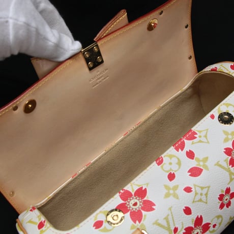 Louis Vuitton x Murakami Papillon Handbag Monogram Cherry Blossom M92011 ＃74605