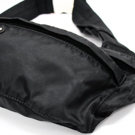PRADA Waist bag Nylon Black #74579
