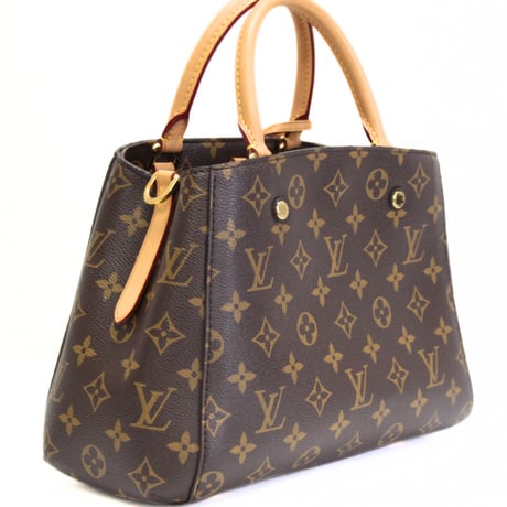 Louis Vuitton Montaigne BB Handbag Monogram Canvas M41055 #73801