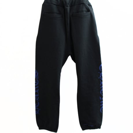 Chrome Hearts Horseshoe Logo Sweatpants Black/Blue #30531