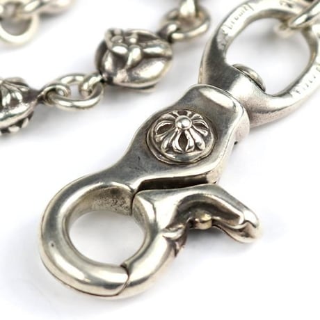 Chrome Hearts #1 Crossball Wallet Chain 1 Clip Long  #31113