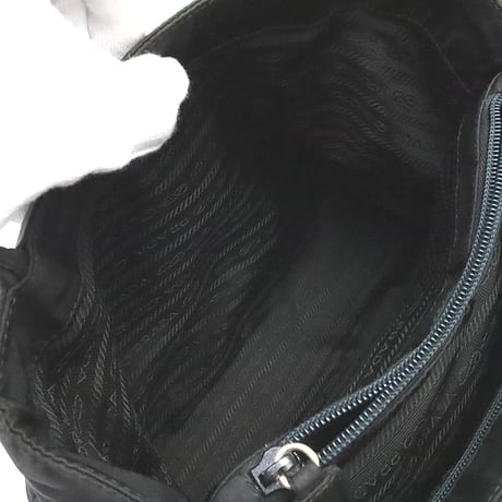 PRADA Handbag Nylon Black #19378