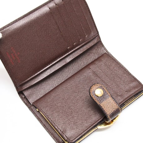 Louis Vuitton Portefeuille Viennois Bifold Wallet Damier Canvas N61674 #75098
