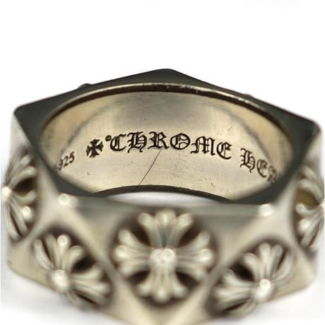 Chrome Hearts Pentagon CH Plus Ring #31294