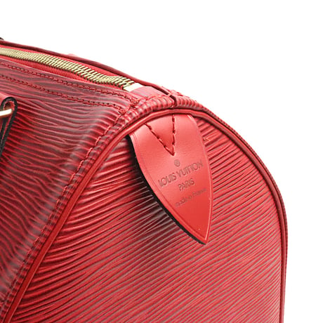 Louis Vuitton Speedy 25 Handbag Epi Leather Red M43017 #74752