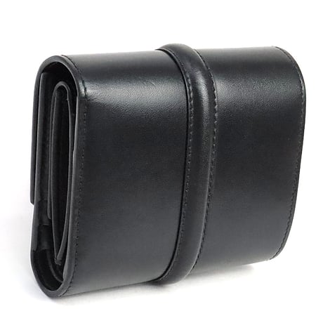 CELINE Small 16 Wallet Calfskin Black #19425
