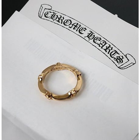 Chrome Hearts 22K Plus and Bone Diamond Ring #103413