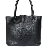 Chrome Hearts FS Tote Crossball Leather bag  #30289