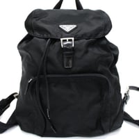 PRADA Backpack Nylon Black #74974