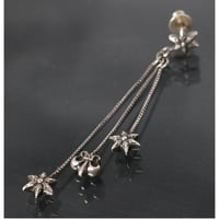 Chrome Hearts JOJO Earrings: Star × BS Fleur × Star  #103296