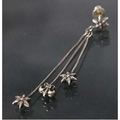 Chrome Hearts JOJO Earrings: Star × BS Fleur × Star  #103296