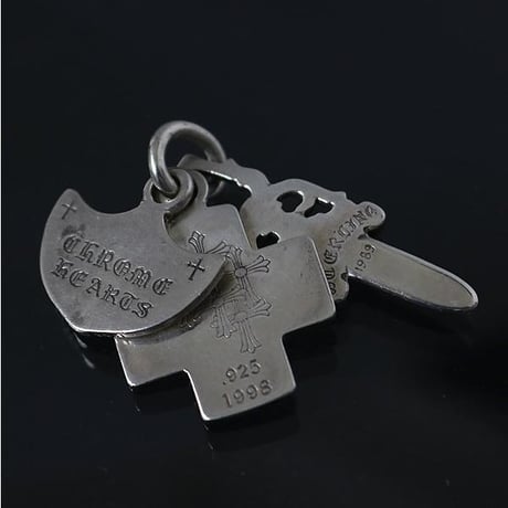 Chrome Hearts 3 Trinkets Charm #31225