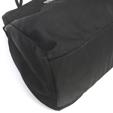 PRADA Handbag Nylon Black #19378