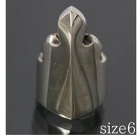 Chrome Hearts Upright Fleurknee Ring #31297