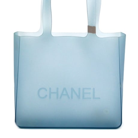 chanel rubber tote