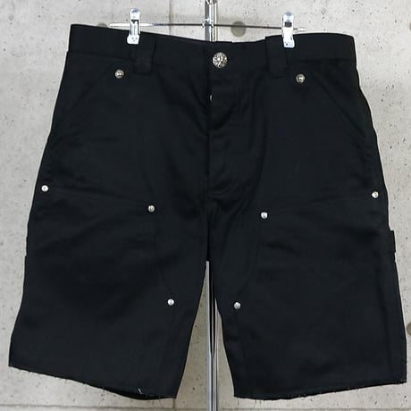 Chrome Hearts Carpenter Black Cotton Shorts #31412