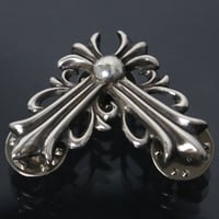 Chrome Hearts Stick Pin Large Floral Cross Corner  #31357