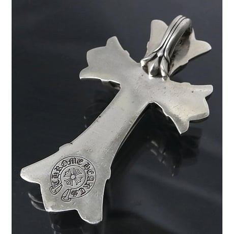 Chrome Hearts Double CH Cross Pendant Large #102522