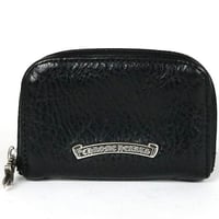 Chrome Hearts Round Zipper Coin Case #103407