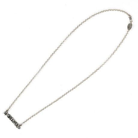 Chrome Hearts Letter Necklace "HEARTS" Roll Chain 18 inches #31256