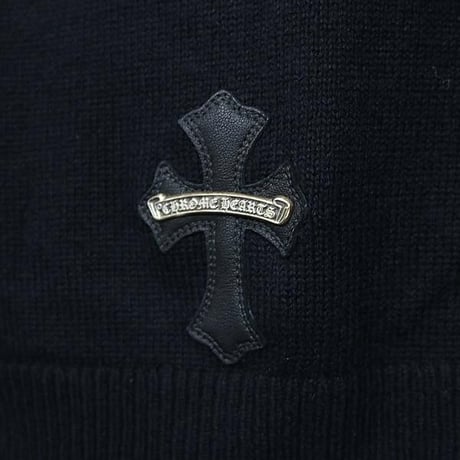 Chrome Hearts Cross Patch Cashmere Pullover Hoodie ＃98915