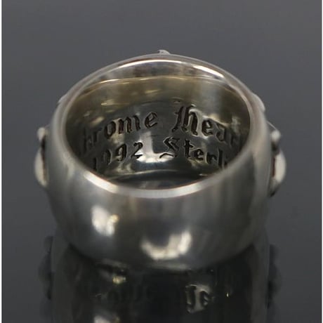 Chrome Hearts Floral Cross Ring #103072