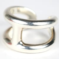 HERMES Osmose Ring GM Silver 925 #31381