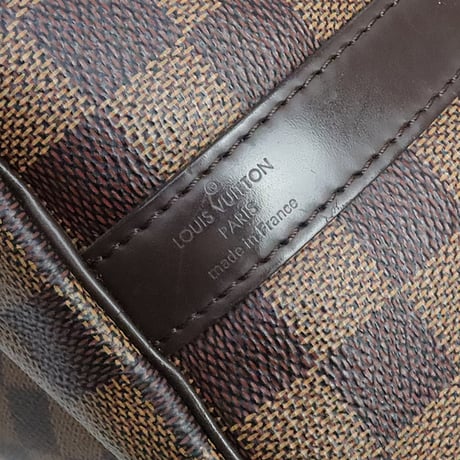 Louis Vuitton Speedy Bandouliere 25 Handbag Damier Ebene Canvas N41368 #19408