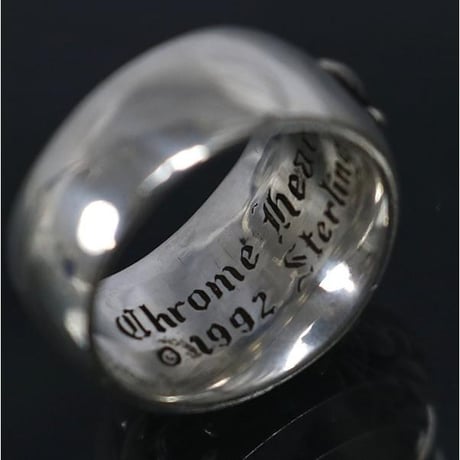 Chrome Hearts Floral Cross Ring #103154