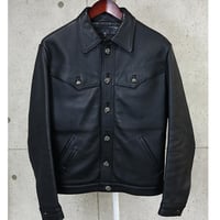 Chrome Hearts CLASSIC JEAN Leather Jacket Black S #97253