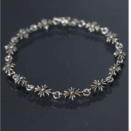Chrome Hearts Tiny E CH Plus Bracelet 12-Link #103460