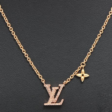 Louis Vuitton M00376 Bracelet Chain Crazy in Lock LV Monogram Gold