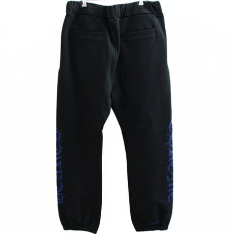 Chrome Hearts Old English Logo Sweatpants Black/Blue #30468