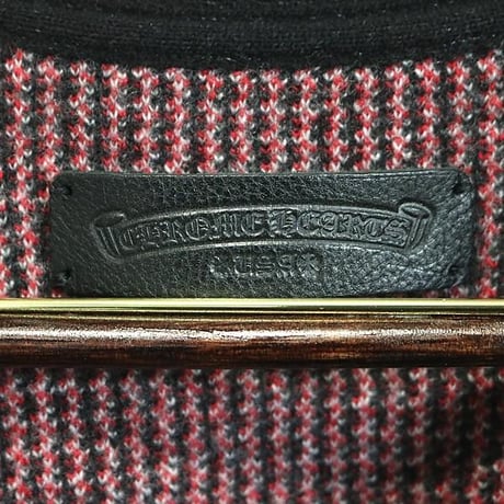 Chrome Hearts BIG CITY Check Pattern Knit Cardigan #30614