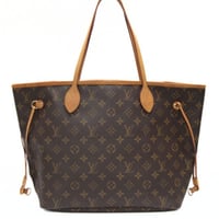 Louis Vuitton Neverfull MM Tote Bag Monogram Canvas M40156 #75014