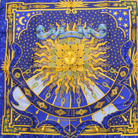HERMES Carre 90 Silk 100% Scarf Stole "CARPE DIEM" #75194