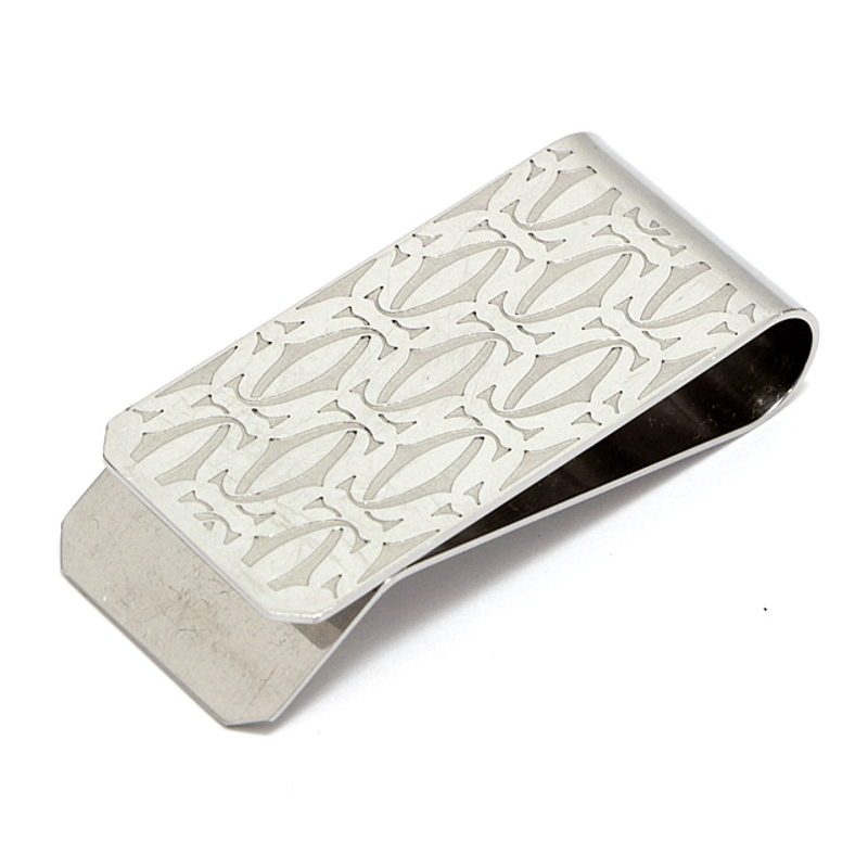 Pre-owned Louis Vuitton Money Clip In Silver