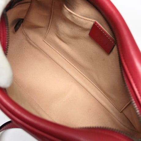 GUCCI GG Marmont Camera Bag Quilted Leather Red #73812
