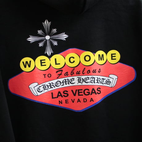 Chrome Hearts Las Vegas Exclusive Pullover Hoodie Black M #30353