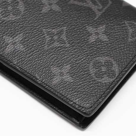 Louis Vuitton Brazza Wallet Monogram Eclipse Black M61697 #74688