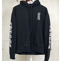 Chrome Hearts CH Plus All-Over Print Horseshoe Pullover Hoodie #30830