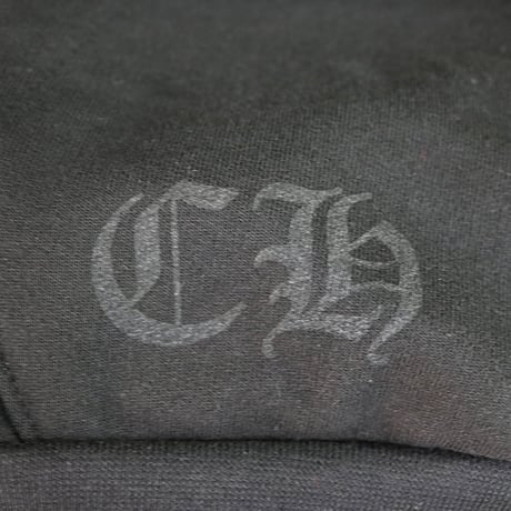 Chrome Hearts Old English logo Hoodie Black and Blue ＃30596