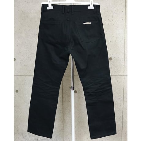 Chrome Hearts Fleur knee Denim Jeans Black #101598