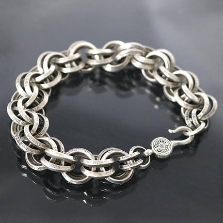 Chrome Hearts 2 Double B-Ring Bracelet #103203