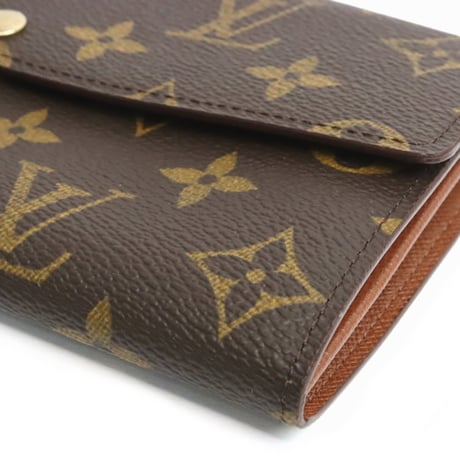 Louis Vuitton Porte Monnaie Credit Wallet Monogram Canvas M61725 #18504